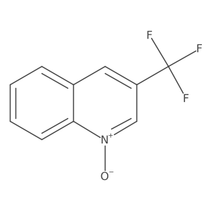 3-(Trifluoromethyl)quinoline 1-oxide Structure