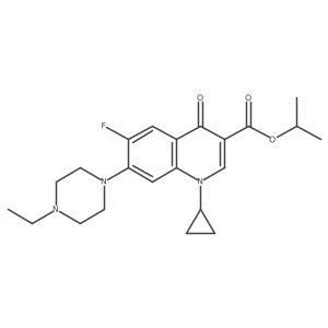 Enrofloxacin Isopropyl Ester Structure