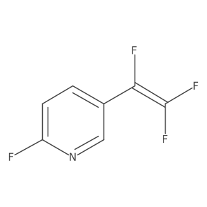 2-Fluoro-5-(1,2,2-trifluoroethenyl)pyridine Structure