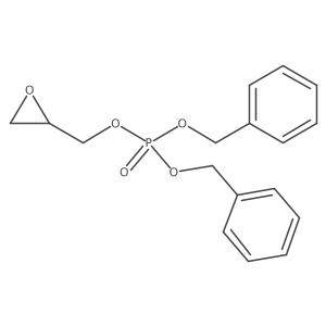 Dibenzyl [(2R)-oxiran-2-yl]methyl phosphate Structure