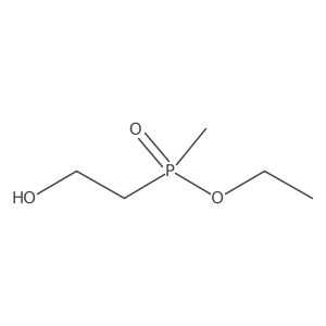 Ethyl (2-hydroxyethyl)(methyl)phosphinate结构式