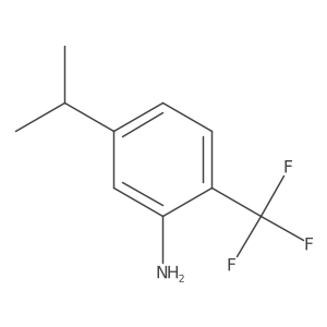 5-Isopropyl-2-(trifluoromethyl)aniline Structure