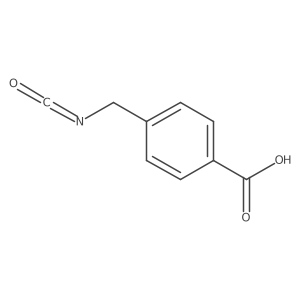 4-(Isocyanatomethyl)benzoic acid Structure