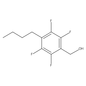 4-Butyl-2,3,5,6-tetrafluorobenzenemethanol结构式