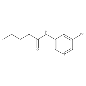 N-(5-bromo-3-pyridinyl)Pentanamide Structure