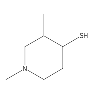 1,3-Dimethyl-piperidine-4-thiol结构式