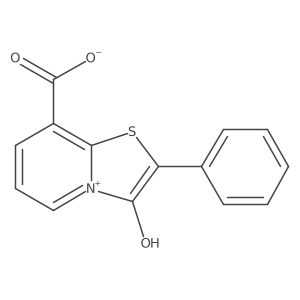 8-Carboxy-2-phenyl[1,3]thiazolo[3,2-a]pyridin-4-ium-3-olate结构式