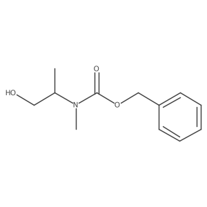 benzyl N-[(2S)-1-hydroxypropan-2-yl]-N-methylcarbamate Structure