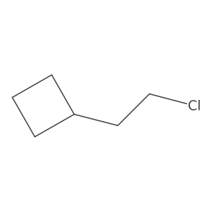 (2-Chloroethyl)cyclobutane Structure