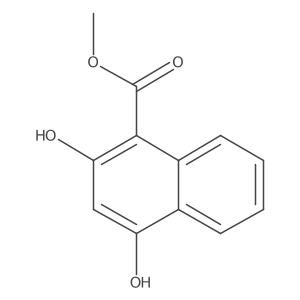 Methyl 2,4-dihydroxy-1-naphthoate Structure