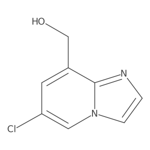 6-Chloroimidazo[1,2-a]pyridine-8-methanol Structure