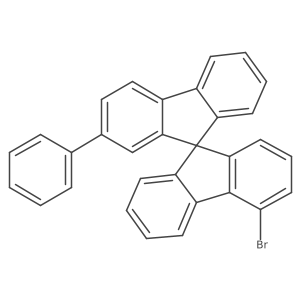 9,9'-Spirobi[9H-fluorene], 4'-bromo-2-phenyl- Structure