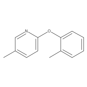 5-Methyl-2-(o-tolyloxy)pyridine结构式
