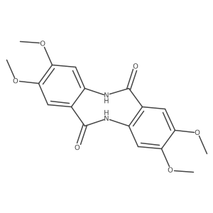 2,3,8,9-Tetramethoxydibenzo[b,f][1,5]diazocine-6,12(5H,11H)-dione Structure
