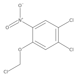 1,2-Dichloro-4-(chloromethoxy)-5-nitrobenzene结构式