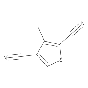 3,5-Dicyano-4-methylthiophene Structure