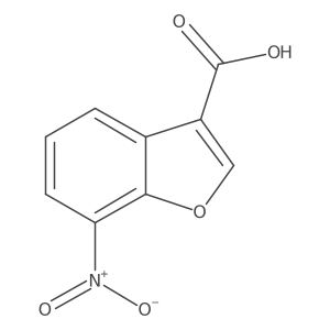 7-Nitrobenzofuran-3-carboxylic acid Structure