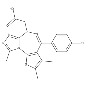 (R)-JQ-1 (carboxylic acid) Structure