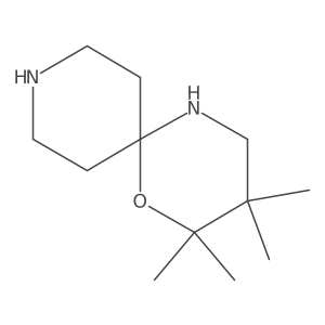 2,2,3,3-Tetramethyl-1-oxa-5,9-diazaspiro[5.5]undecane Structure