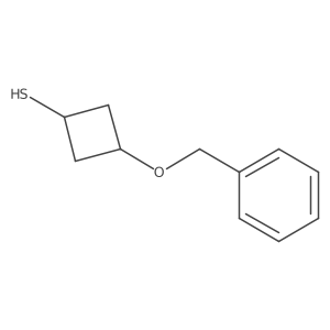 3-(Benzyloxy)cyclobutane-1-thiol Structure