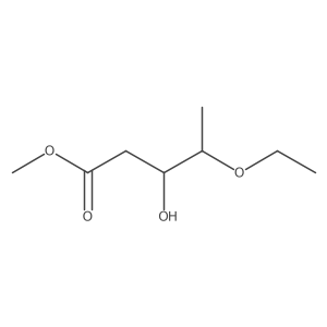 Methyl 4-ethoxy-3-hydroxypentanoate Structure