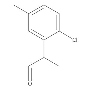 2-(2-Chloro-5-methylphenyl)propanal结构式