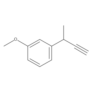 1-(But-3-yn-2-yl)-3-methoxybenzene Structure