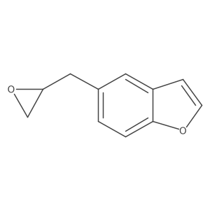 5-[(Oxiran-2-yl)methyl]-1-benzofuran结构式
