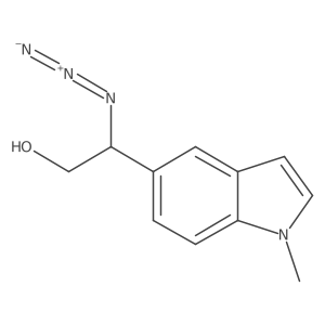 2-azido-2-(1-methyl-1H-indol-5-yl)ethan-1-ol Structure