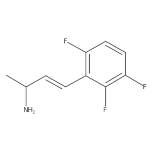4-(2,3,6-Trifluorophenyl)but-3-en-2-amine结构式