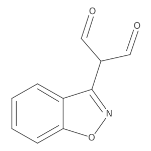 2-(1,2-Benzoxazol-3-yl)propanedial Structure