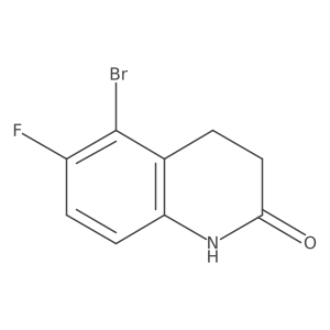 5-Bromo-6-fluoro-3,4-dihydro-1H-quinolin-2-one Structure