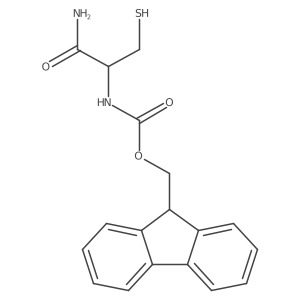 Fmoc-D-cys-NH2结构式