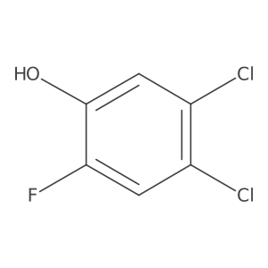 4,5-Dichloro-2-fluorophenol Structure