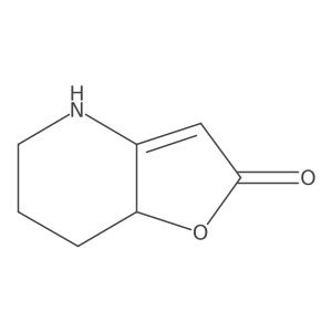 5,6,7,7a-Tetrahydrofuro[3,2-b]pyridin-2(4H)-one Structure
