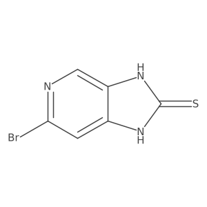 6-Bromo-1H-imidazo[4,5-c]pyridine-2(3H)-thione Structure