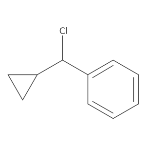 (Chlorocyclopropylmethyl)benzene Structure