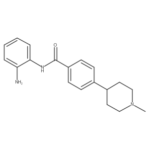 N-(2-aminophenyl)-4-(1-methylpiperidin-4-yl)benzamide Structure