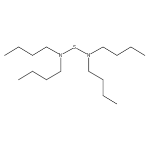 N,N-Dibutyl-S-(dibutylamino)thiohydroxylamine Structure