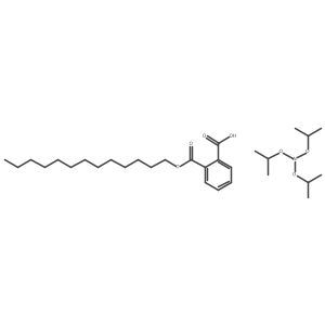 2-Tridecoxycarbonylbenzoic acid;tri(propan-2-yloxy)alumane结构式