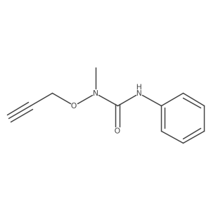 3-Methyl-1-phenyl-3-(prop-2-yn-1-yloxy)urea Structure