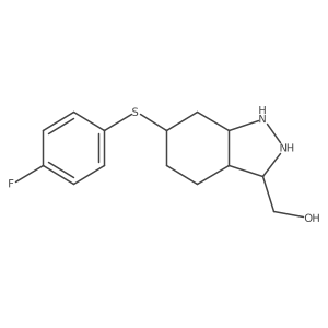 1h-Indazole-3-methanol,6-[(4-fluorophenyl)thio]- Structure