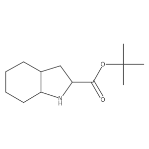 (2S, 3aS,7aS)-Octahydro-indole-2-carboxylic acid tert-butyl ester Structure