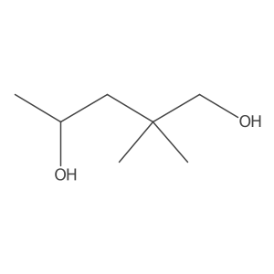 2,2-Dimethylpentane-1,4-diol Structure