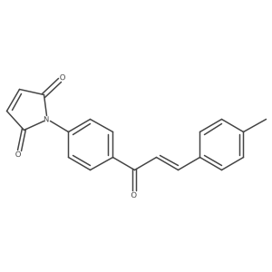 1-{4-[(2E)-3-(4-Methylphenyl)prop-2-enoyl]phenyl}-1H-pyrrole-2,5-dione Structure