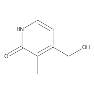 4-(Hydroxymethyl)-3-methylpyridin-2(1H)-one结构式