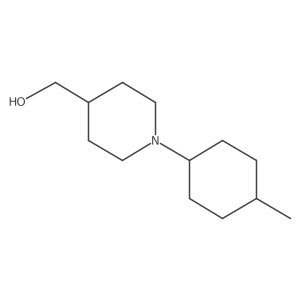 [1-(4-Methylcyclohexyl)piperidin-4-yl]methanol结构式