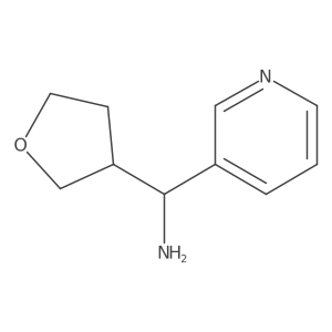 Pyridin-3-yl(tetrahydrofuran-3-yl)methanamine结构式