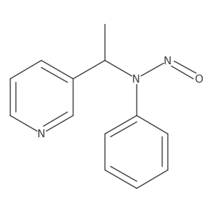 I+/--Methyl-N-nitroso-N-phenyl-3-pyridinemethanamine Structure