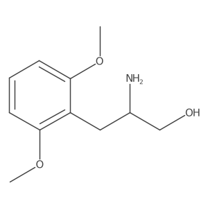 2-Amino-3-(2,6-dimethoxyphenyl)propan-1-ol Structure